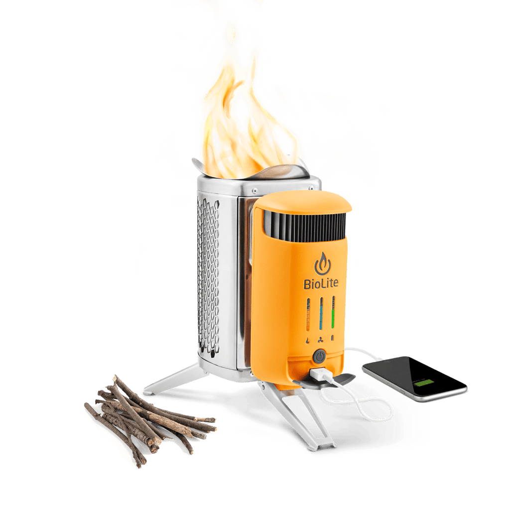 BioLite CampStove 2+LED サイトライト BioLite CampStove 2+ - Wood-Burning Camping Stove