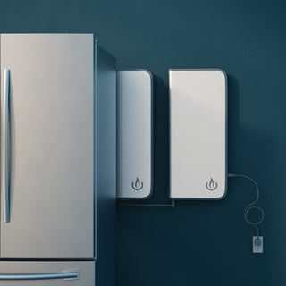 Backup Complete two-unit battery backup system for a refrigerator and freezer
