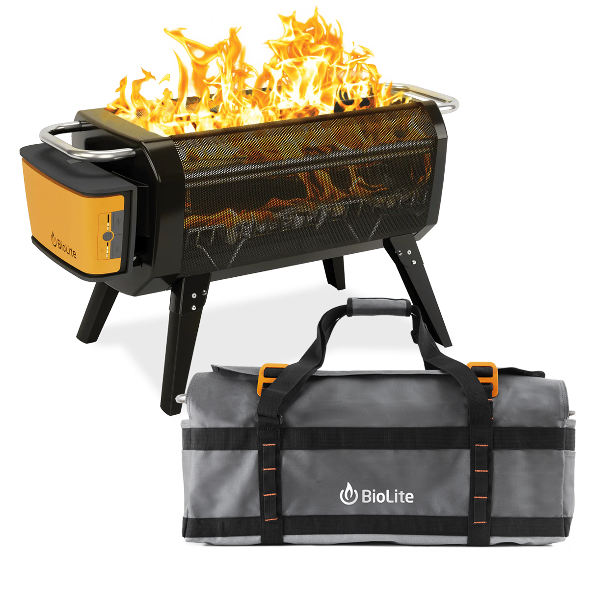 FirePit+ Smokeless Fire Pit & FREE Carry Bag – BioLite FirePit+ Smokeless Fire Pit & FREE Carry Bag – BioLite