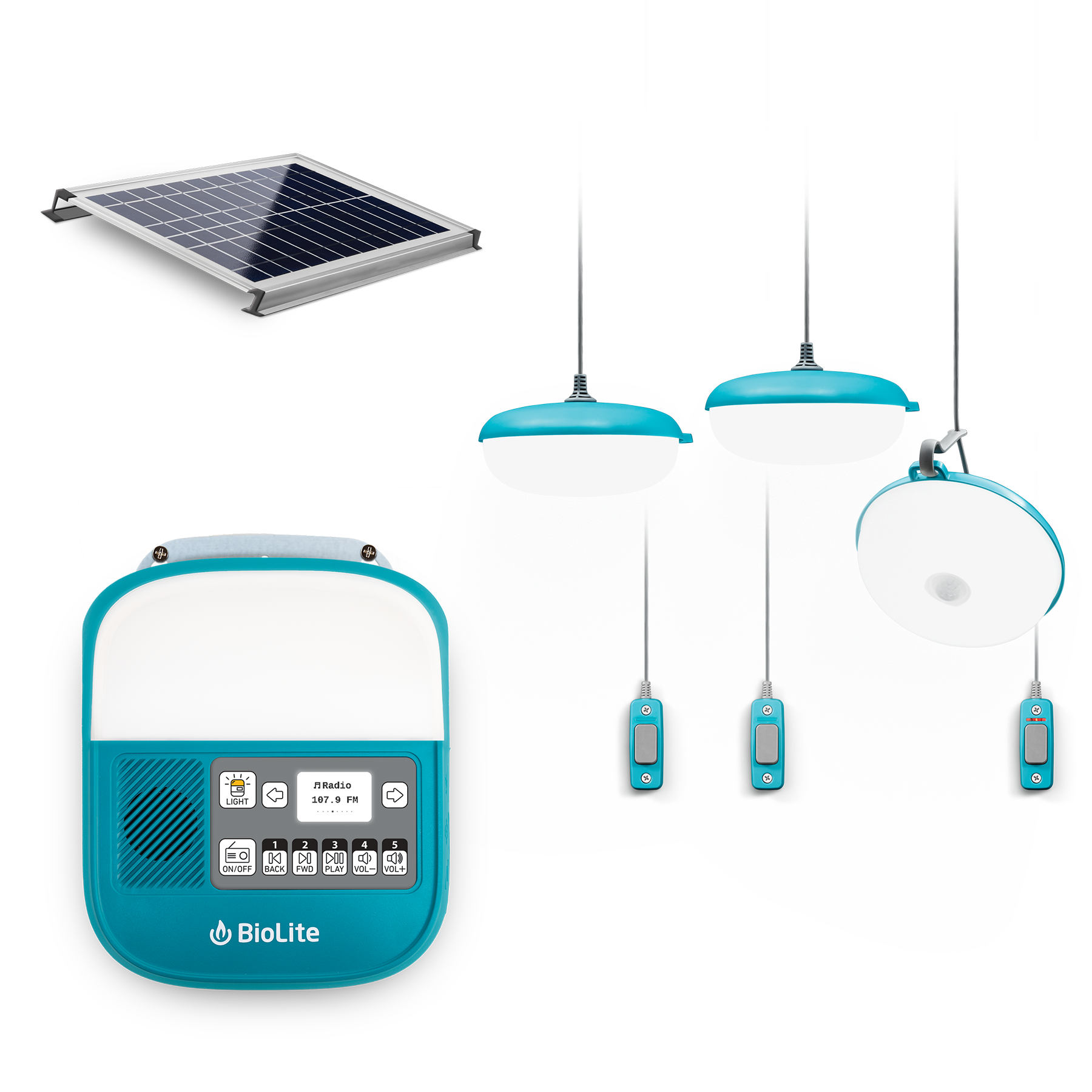 Solar equipment BioLite 625