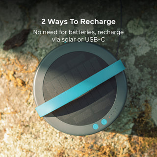 Solar String Lights: 44' White