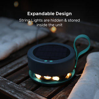 Solar String Lights: 44' White