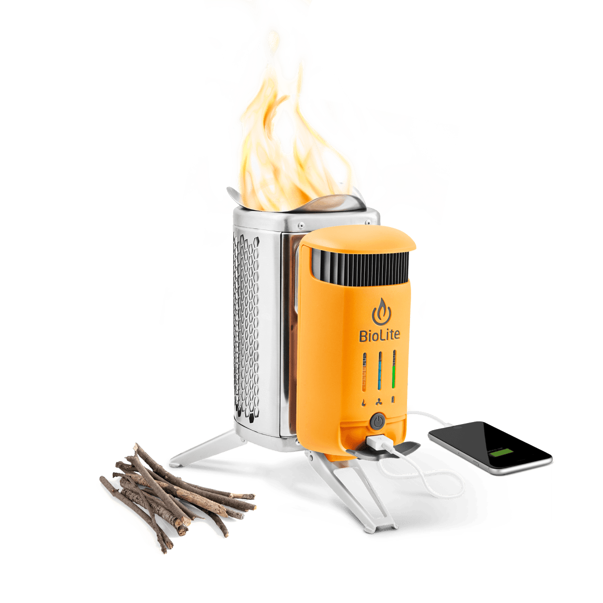 バーベキュー・調理用品 BioLite CampStove Complete Cook Kit BioLite CampStove Complete Cook Kit - Portable Cook Stove