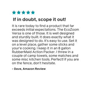 EcoZoom Versa - BioLite