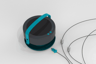 Easy Setup & Detachable Power